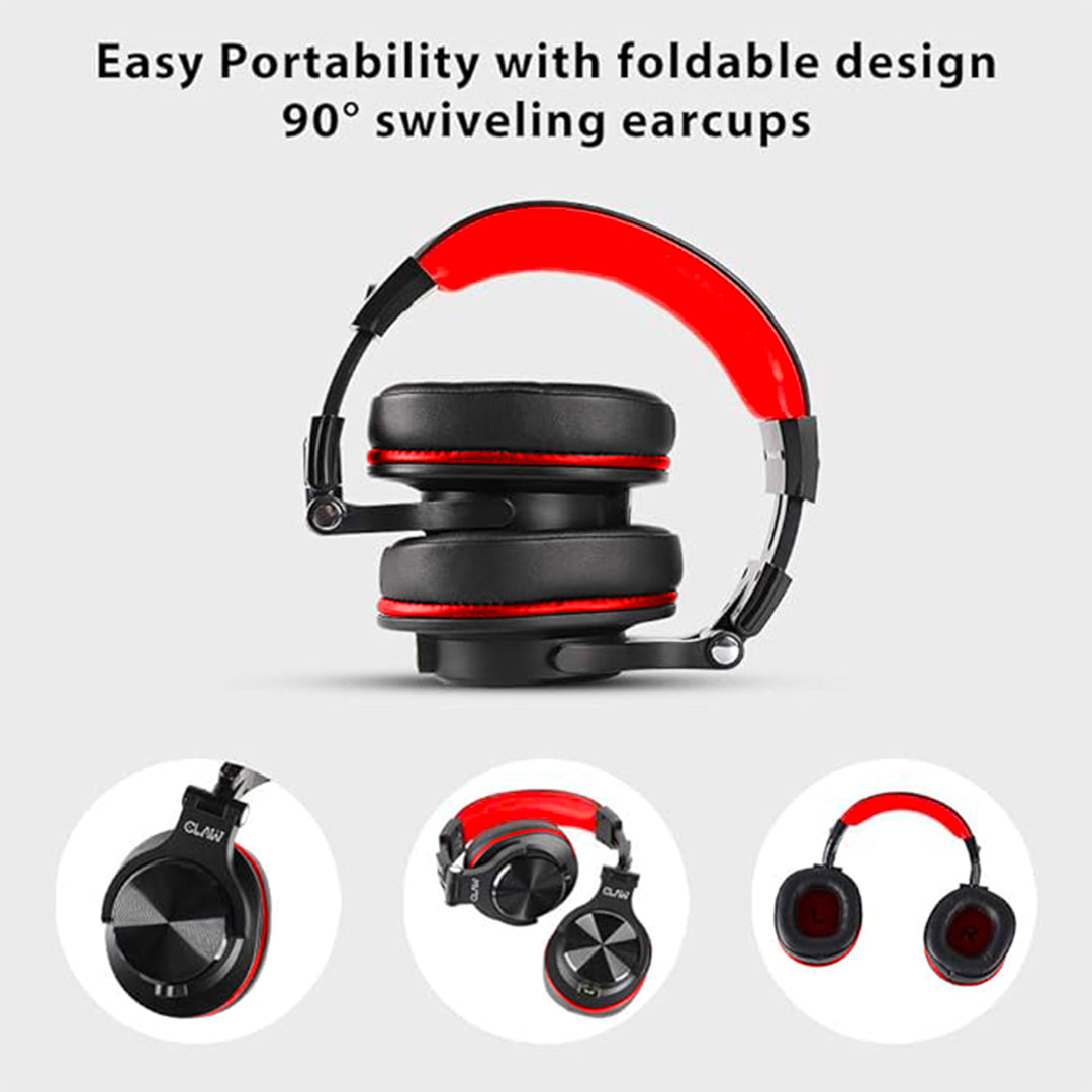 CLAW SM50 PRO - Studio Monitoring Headphone (Red) (Use Code ORIGIN10 to Get 10% DIscount)
