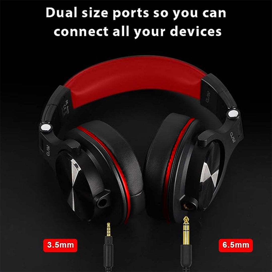 CLAW SM50 PRO - Studio Monitoring Headphone (Red) (Use Code ORIGIN10 to Get 10% DIscount)