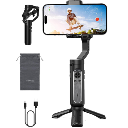 (Refurbished) Hohem iSteady XE - 3 Axis Handheld Pocket Gimbal (Black)