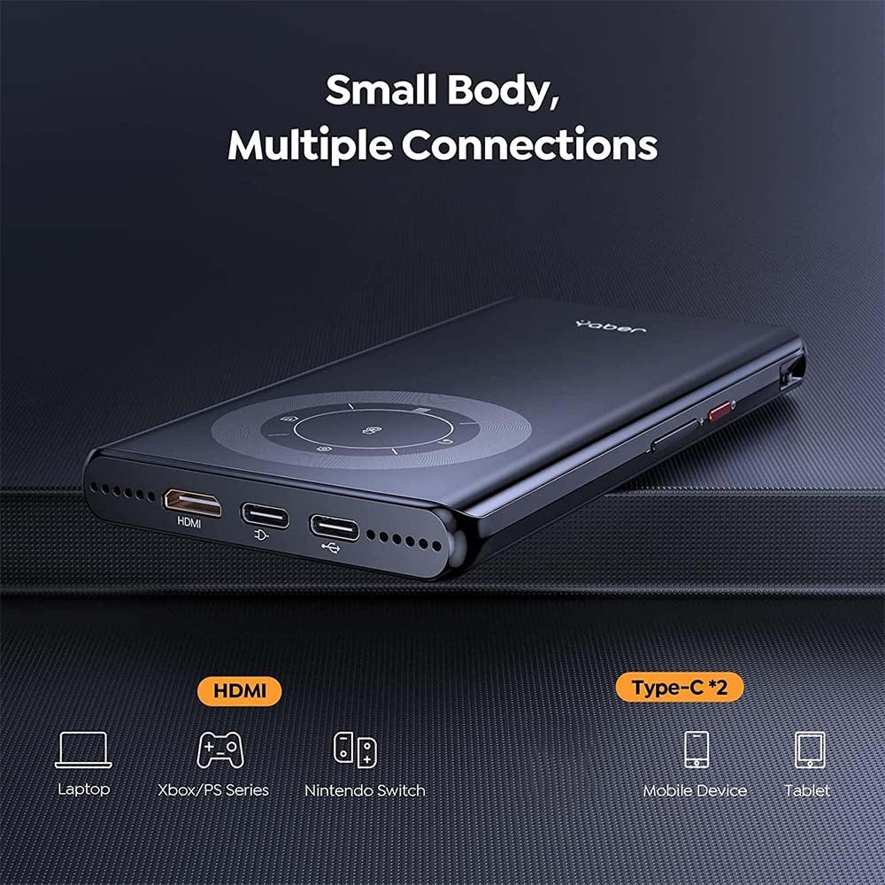 Yaber Pico T1 - Mini Pocket Projector  (Use Code YABER5 to Get 5% Discount)