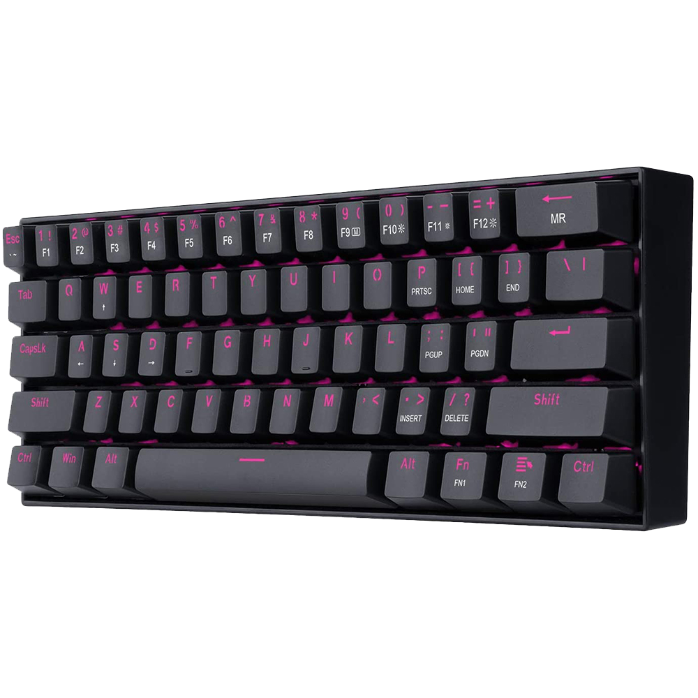 Redragon Dragon Born K630 - 60% Wired Mechanical Keyboard Pink LED (Brown Switch)