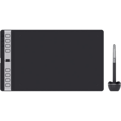 (Refurbished) Huion Inspiroy 2 H1061P- Large Digital Graphic Tablet (Black)