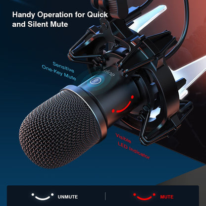 Fifine K651 - Computer USB Microphone Kit
