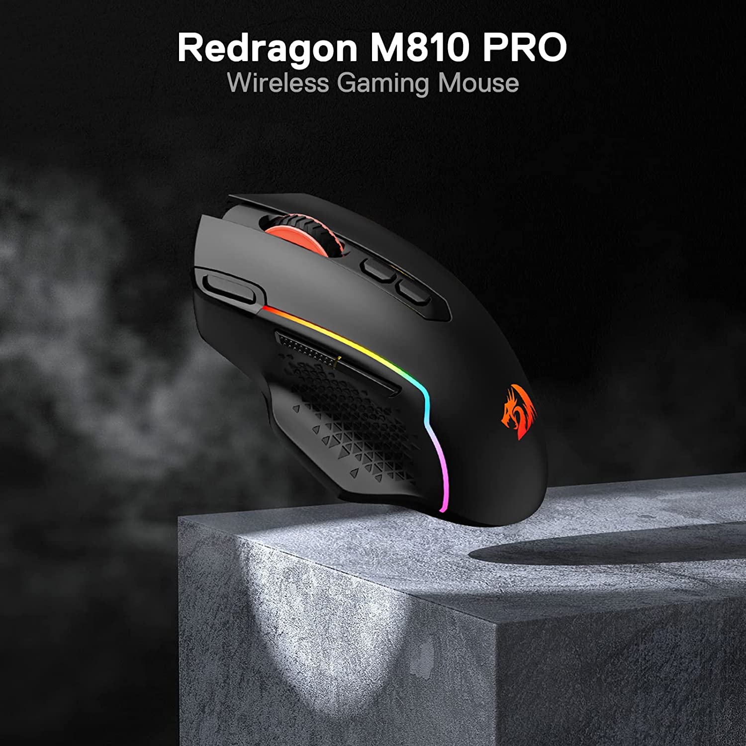 (Refurbished) Redragon Taipan Pro M810PRO (Wired and Wireless) RGB