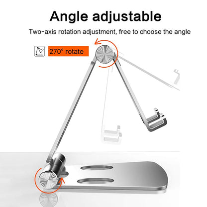 CLAW Portable Mobile and Tablet Stand (Silver)