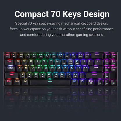 Redragon Deimos K599 - TKL 2.4Ghz+Wired RGB Mechanical Keyboard (Red Switch)