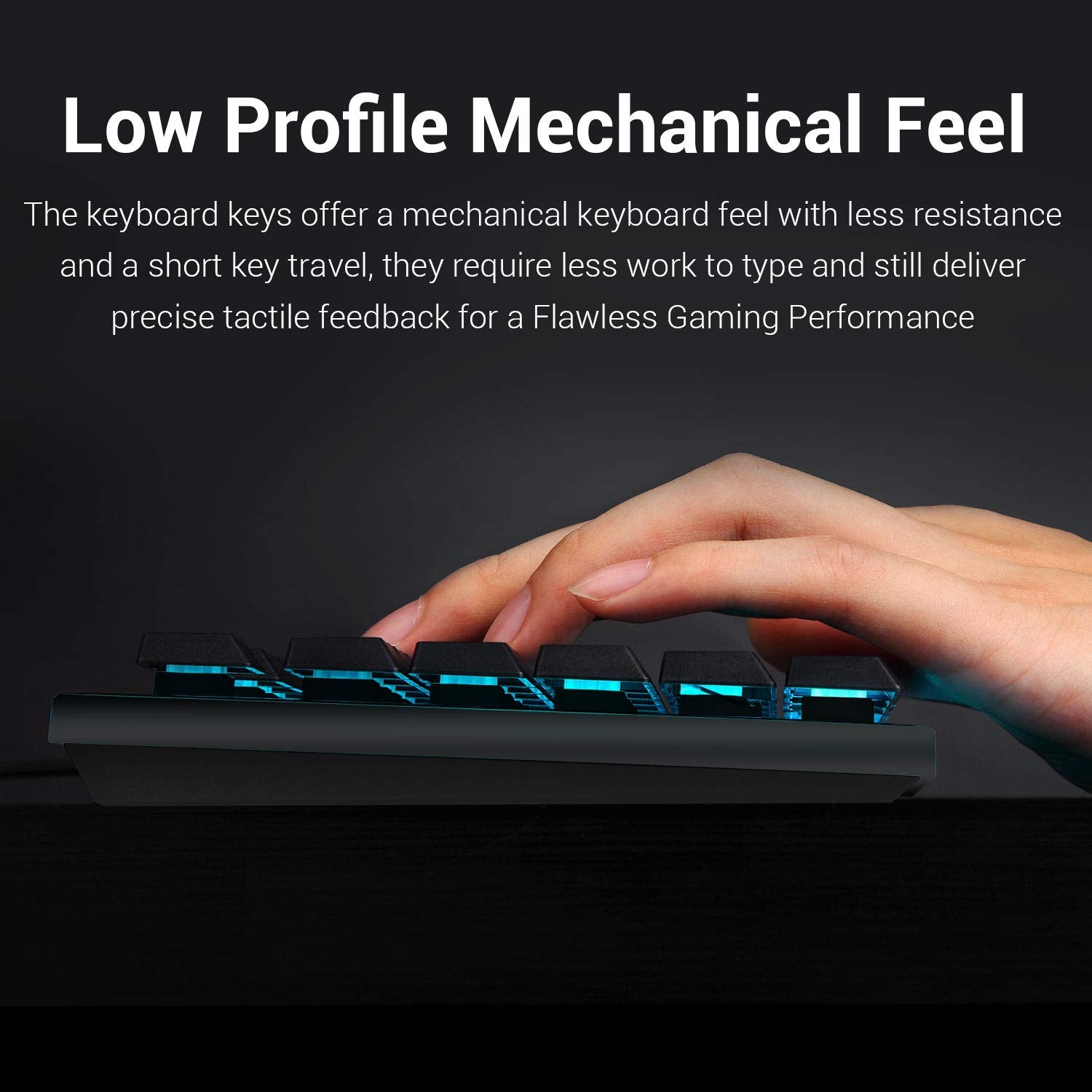 Redragon Dyaus Pro K509-1 :- 104 Keys RGB Wired Keyboard Without Side LED (Mechanical Feel)