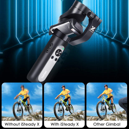 (Refurbished) Hohem iSteady X - Handheld Pocket Gimbal (Black)