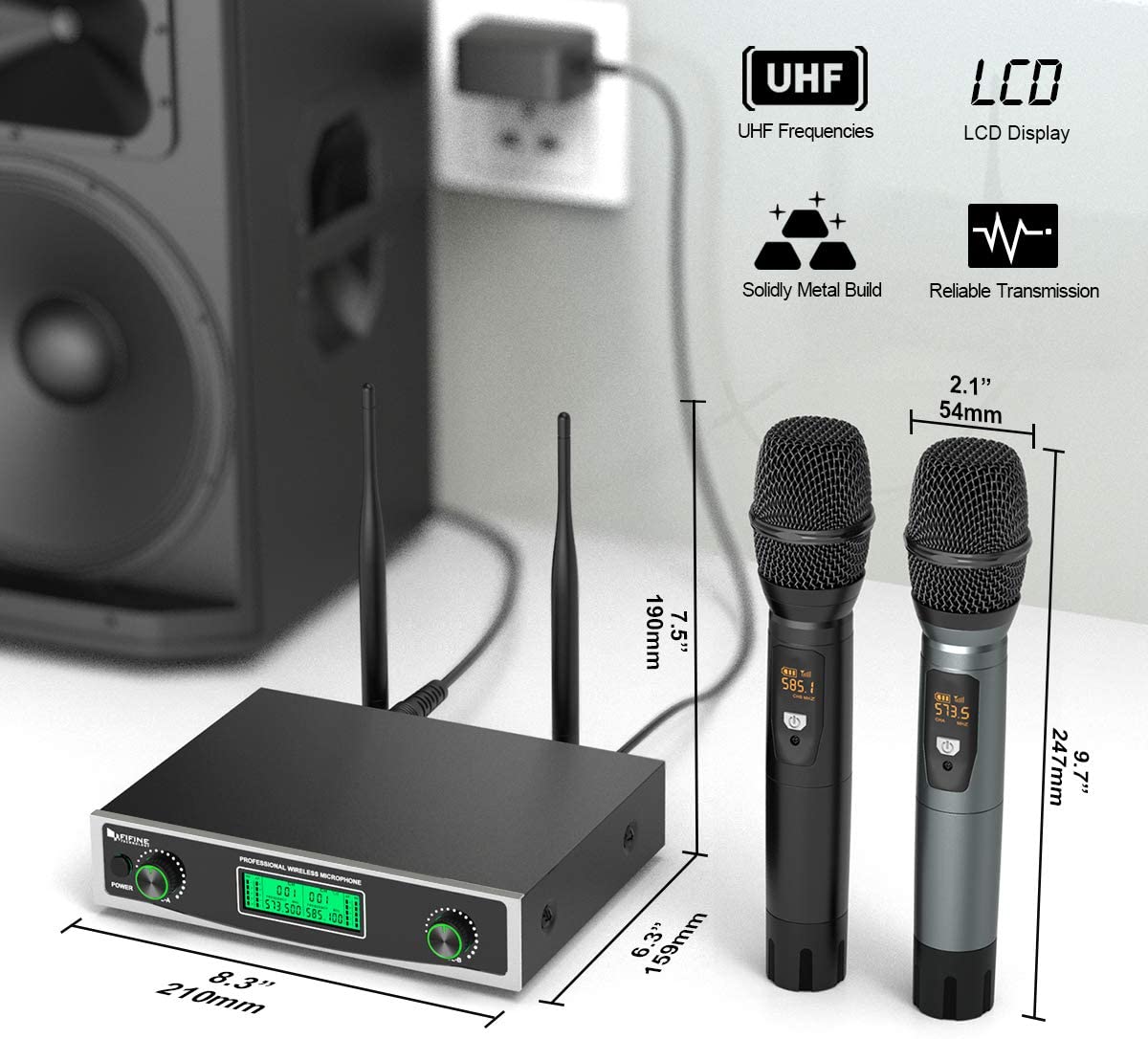 FIFINE K040 - Wireless Handheld Microphone System