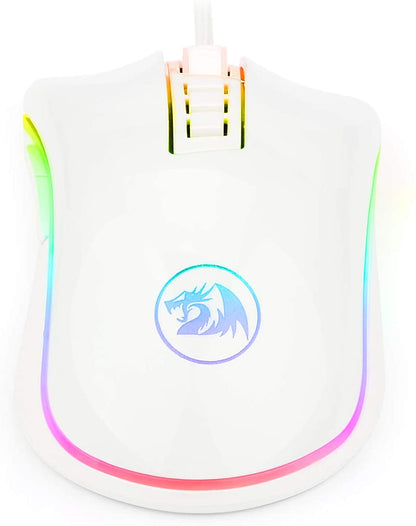 (Refurbished) Redragon Cobra M711 RGB (White)