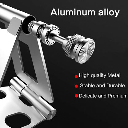 CLAW Portable Mobile and Tablet Stand (Silver)