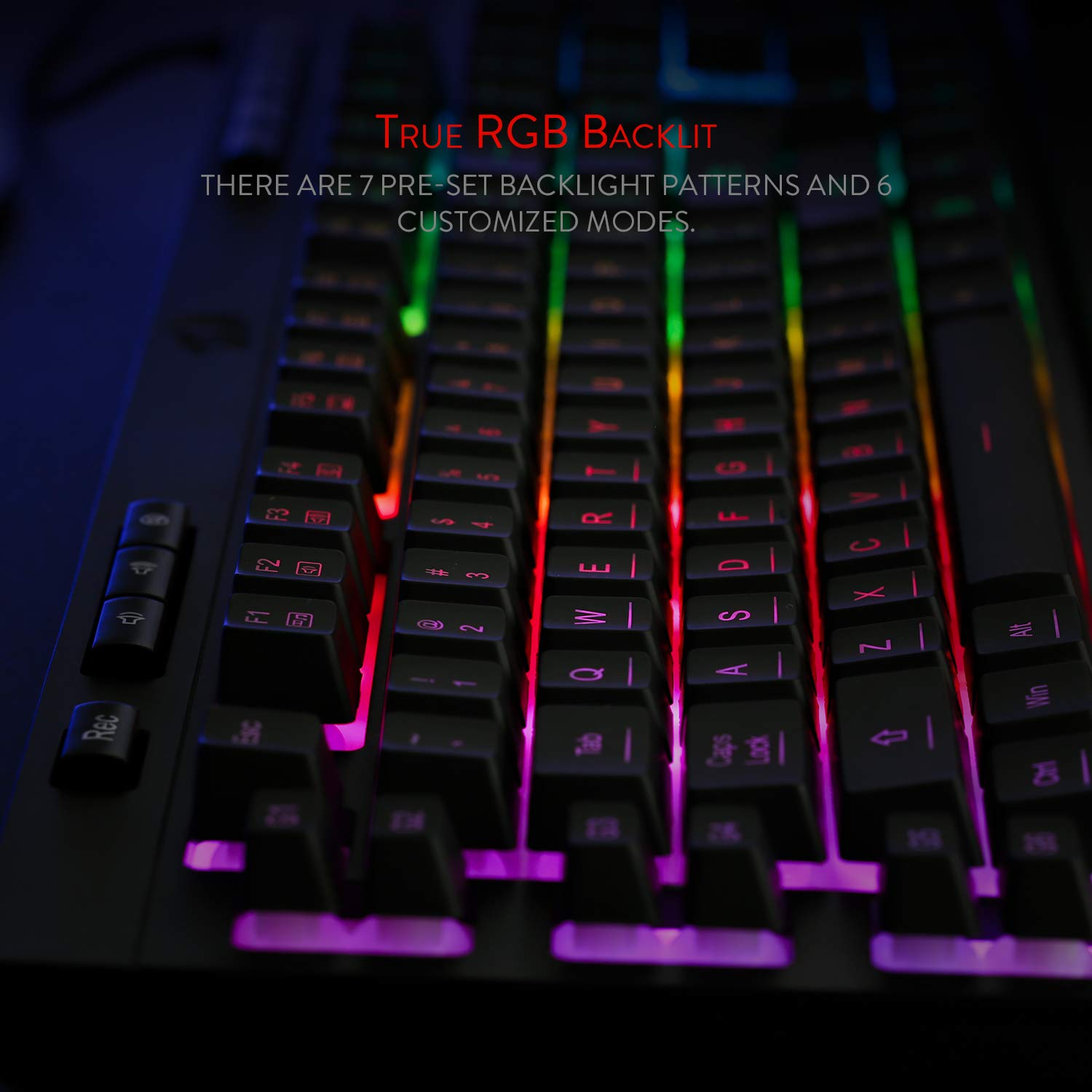 (Refurbished) Redragon Shiva K512- Wired Membrane Keyboard RGB Black