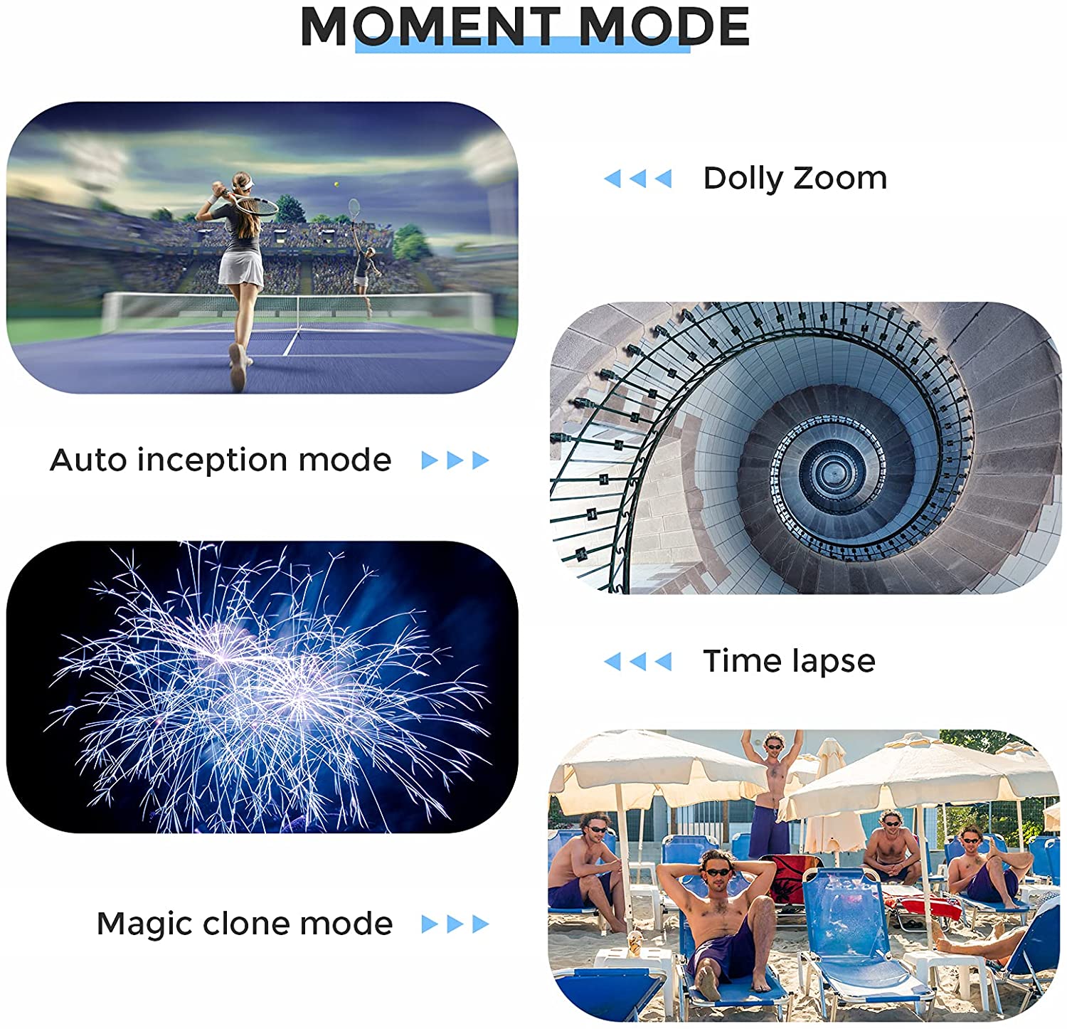 (Refurbished) Hohem iSteady Q - Extendable 4 in 1 Professional Selfie Stick (White)