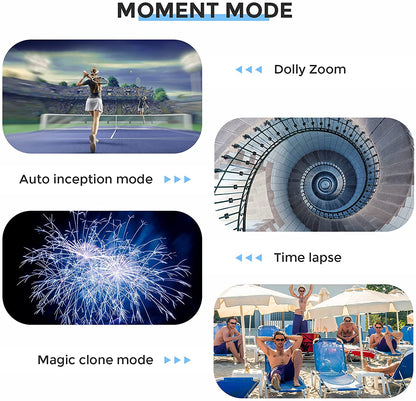 (Refurbished) Hohem iSteady Q - Extendable 4 in 1 Professional Selfie Stick (White)