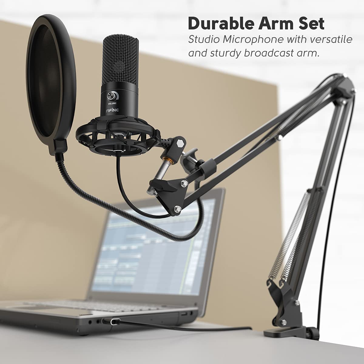 (Refurbished) Fifine T669 - USB Microphone Condenser Kit