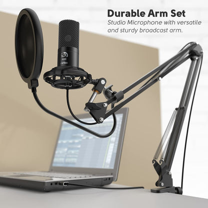 (Refurbished) Fifine T669 - USB Microphone Condenser Kit