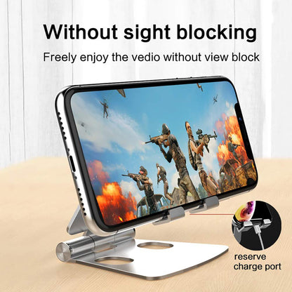 CLAW Portable Mobile and Tablet Stand (Silver)