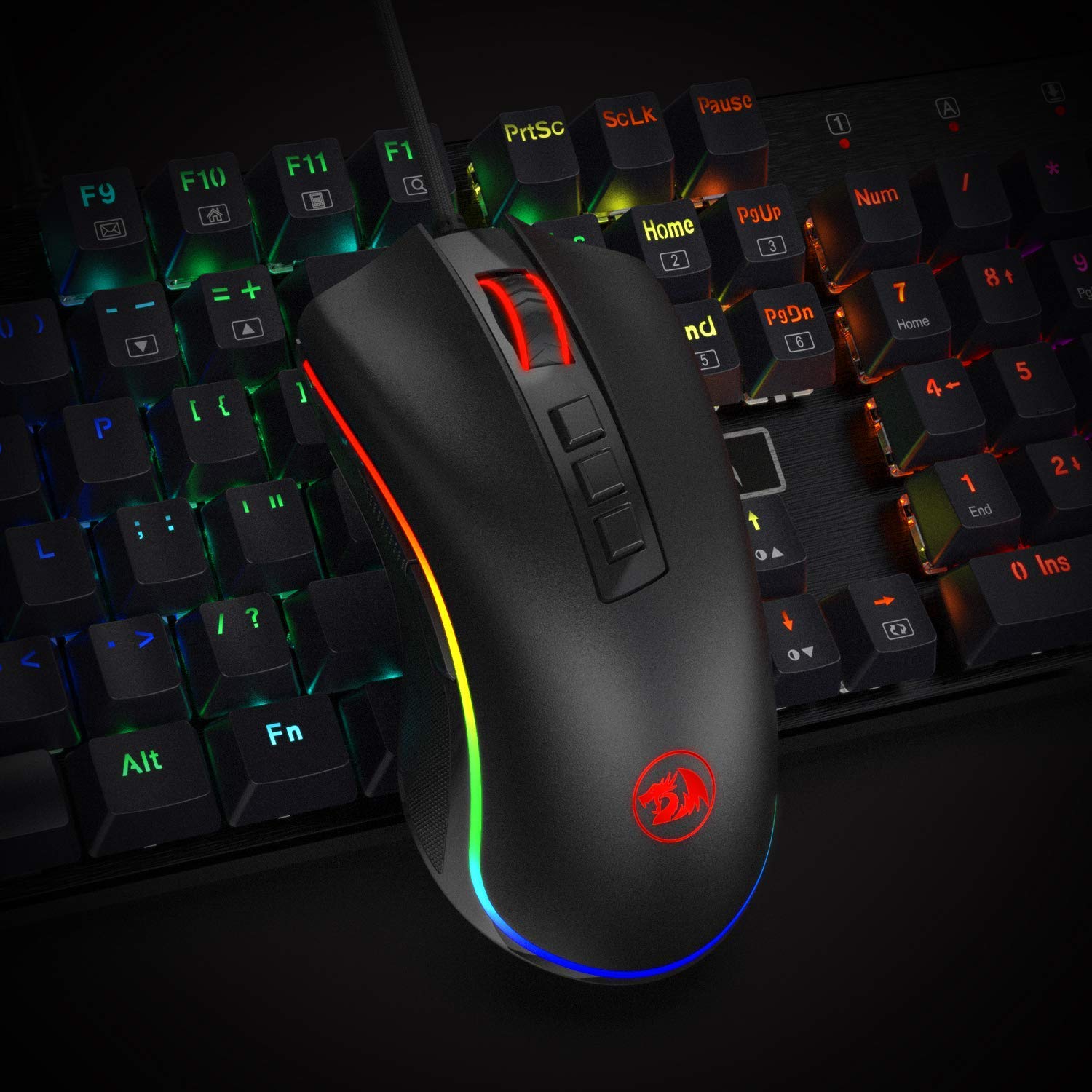 Redragon Cobra M711 - RGB Wired Mouse (Black)