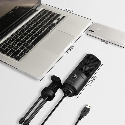 FIFINE K669B - USB Microphone Condenser