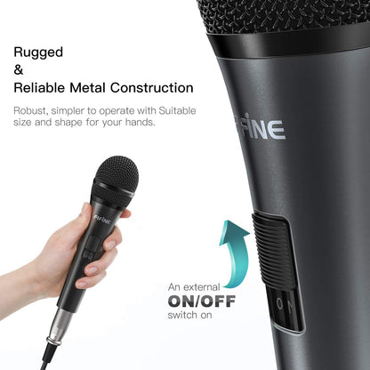 (Refurbished) Fifine K6 Wired Handheld Microphone