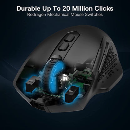 (Refurbished) Redragon Taipan Pro M810PRO (Wired and Wireless) RGB