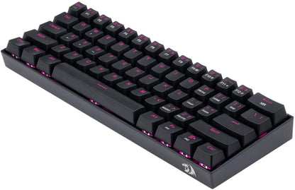 Redragon Dragon Born K630 - 60% Wired Mechanical Keyboard Pink LED (Brown Switch)