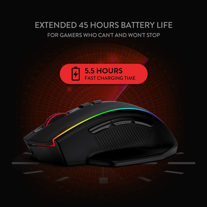 (Refurbished) Redragon Vampire Elite M686 (Wired and Wireless) RGB