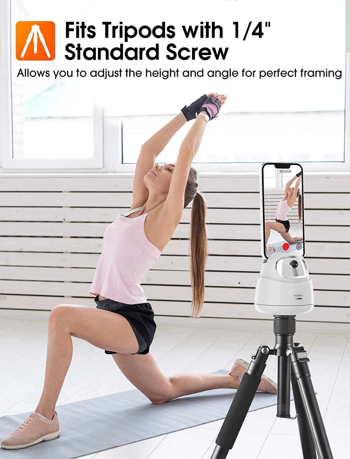 (Refurbished) Hohem GO - Auto Face Tracking Selfie Stand