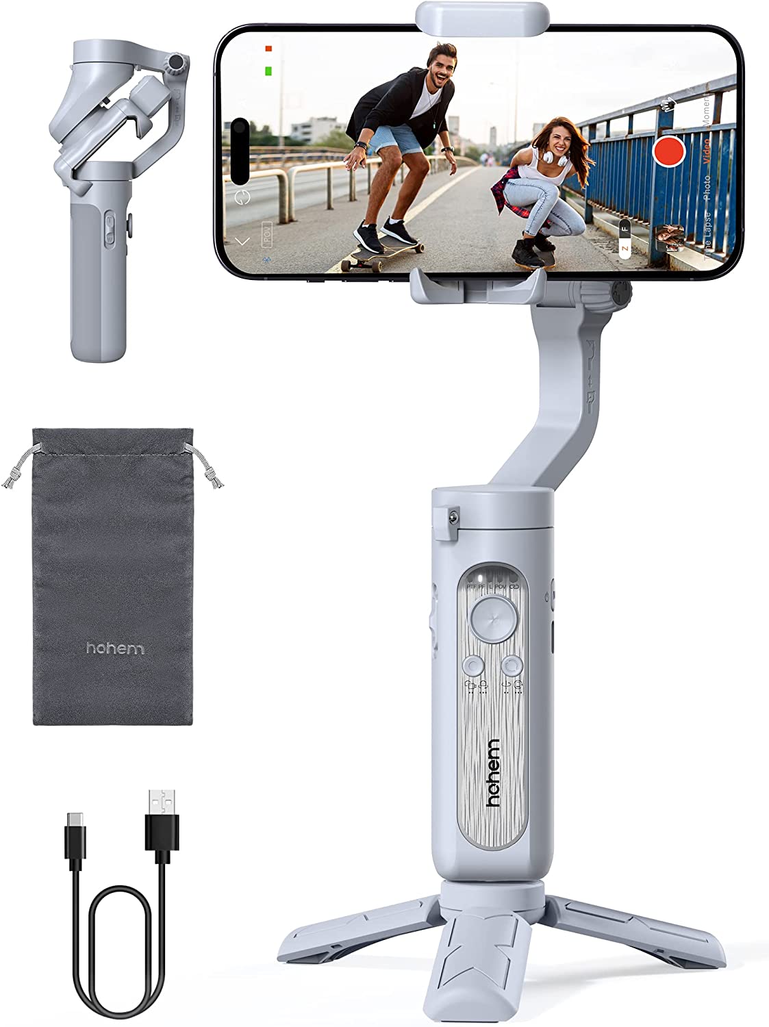 Hohem iSteady XE Axis Handheld Pocket Gimbal (Grey)