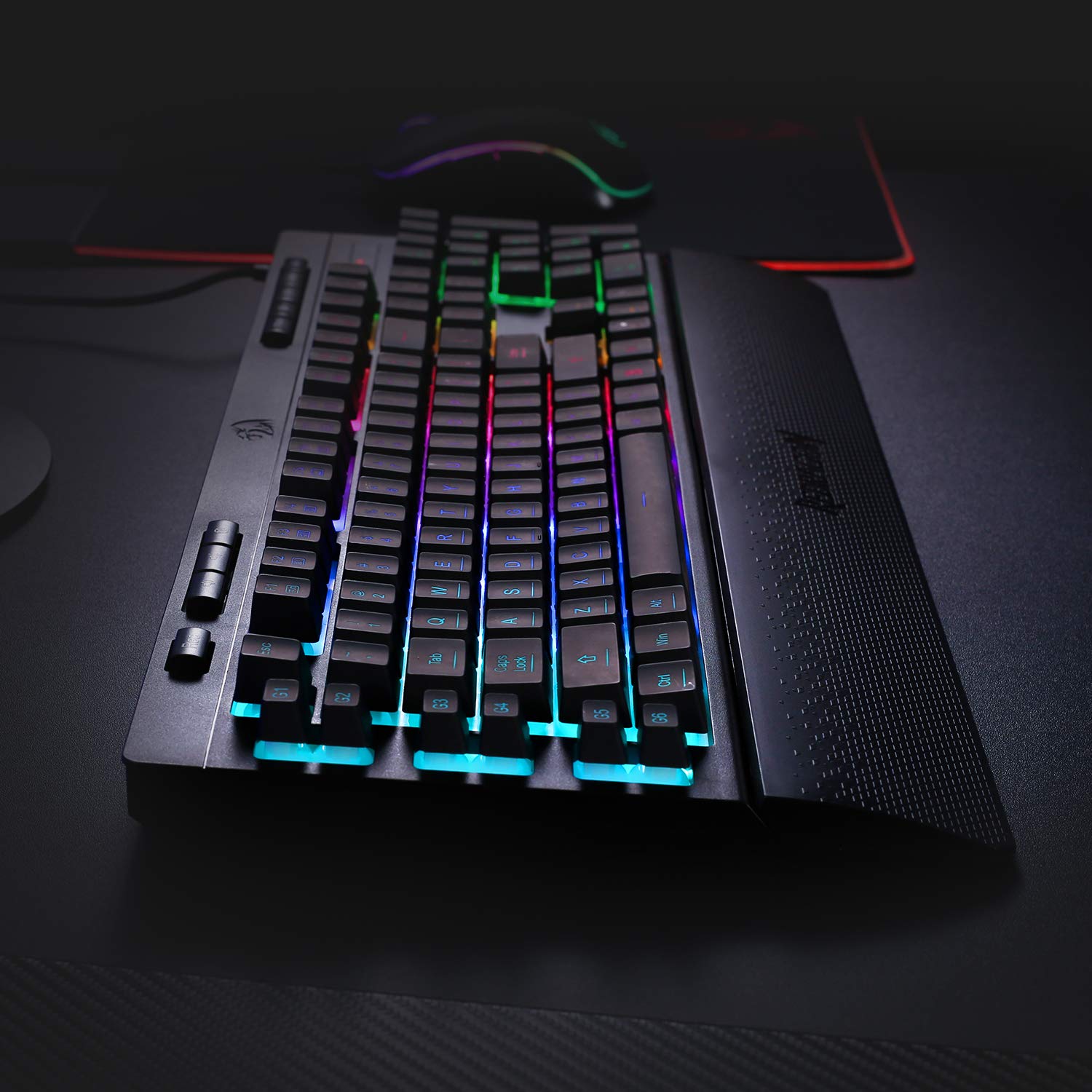 (Refurbished) Redragon Shiva K512- Wired Membrane Keyboard RGB Black