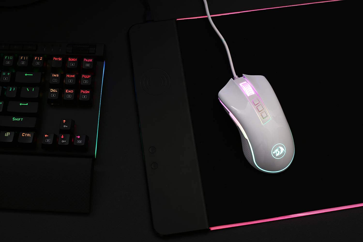 (Refurbished) Redragon Cobra M711 RGB (White)