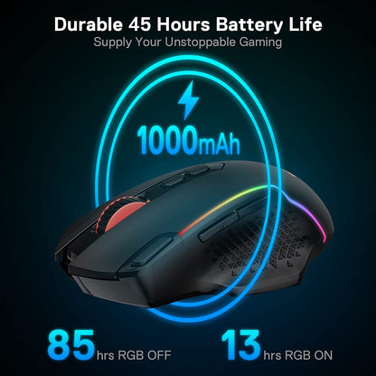 (Refurbished) Redragon Taipan Pro M810PRO (Wired and Wireless) RGB