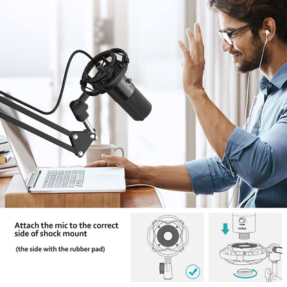 (Refurbished) Fifine T669 - USB Microphone Condenser Kit