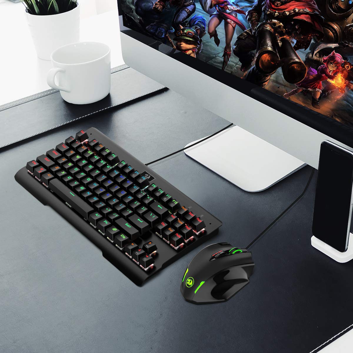 Redragon Impact M908 - RGB Wired Mouse with Weights