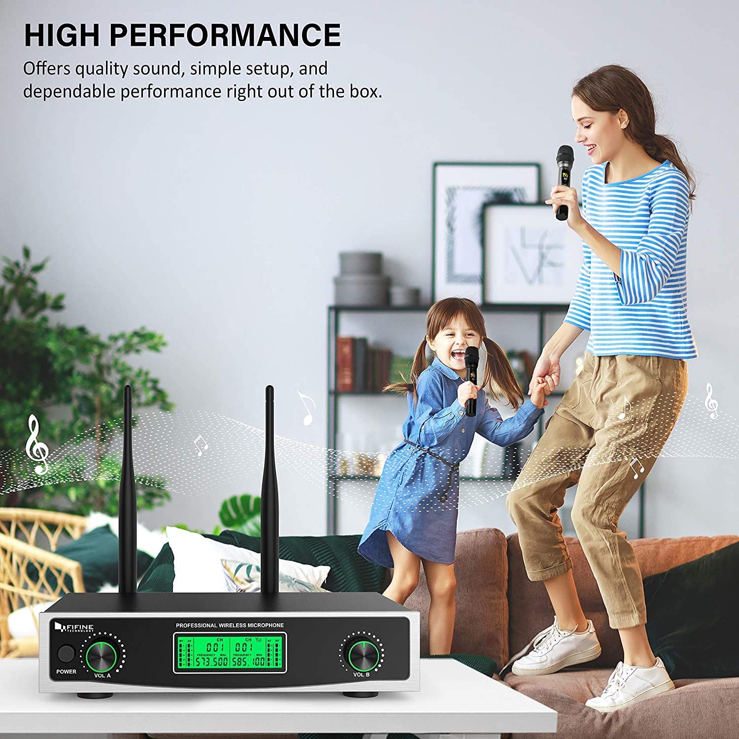 FIFINE K040 - Wireless Handheld Microphone System