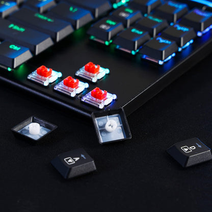 Redragon Horus K621 PRO TKL Wired+2.4Ghz+BT Mechanical Keyboard Black (Red Switch)