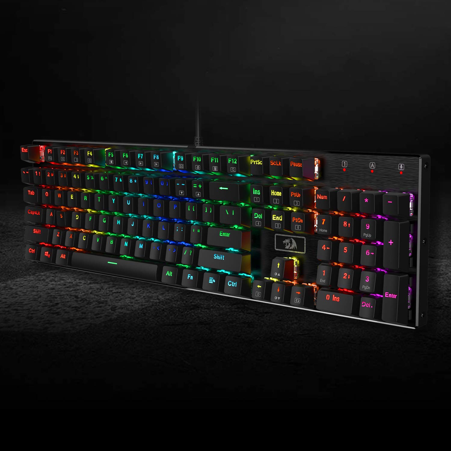 Redragon Devarajas K556 - 104 Keys Wired Mechanical Keyboard (Brown Switch)