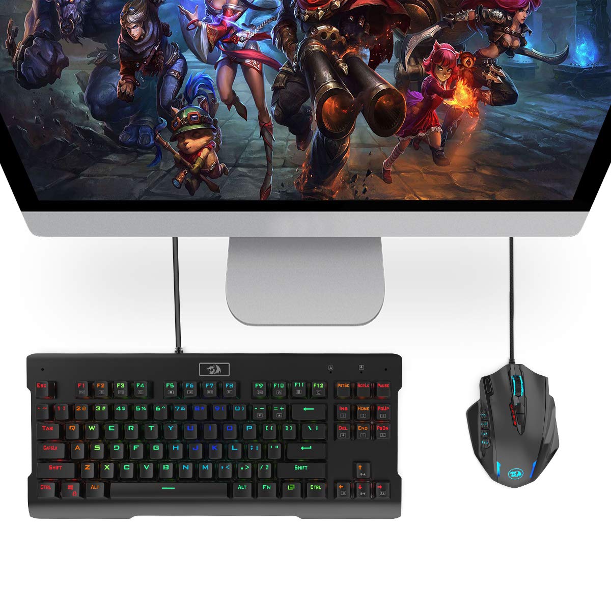 Redragon Impact M908 - RGB Wired Mouse with Weights
