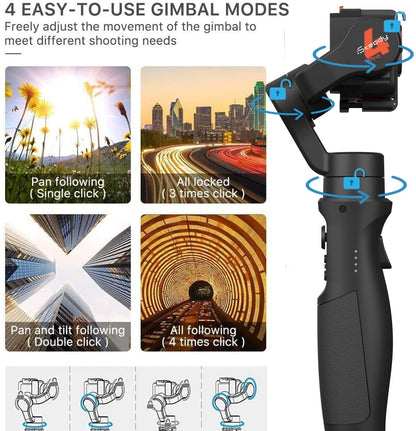 Hohem iSteady Pro 4 - Handheld Gimbal for Action Camera