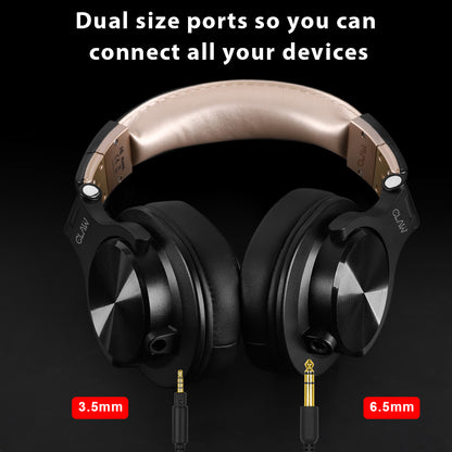 CLAW SM50 - Studio Monitoring Wired Headphone (Gold) (Use Code ORIGIN10 to Get 10% DIscount)