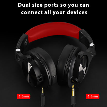 Refurbished CLAW SM50 - Studio Monitoring Wired Headphone (Red)
