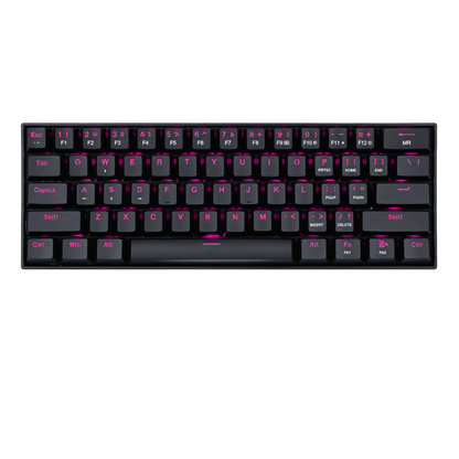 Redragon Dragon Born K630 - 60% Wired Mechanical Keyboard Pink LED (Brown Switch)