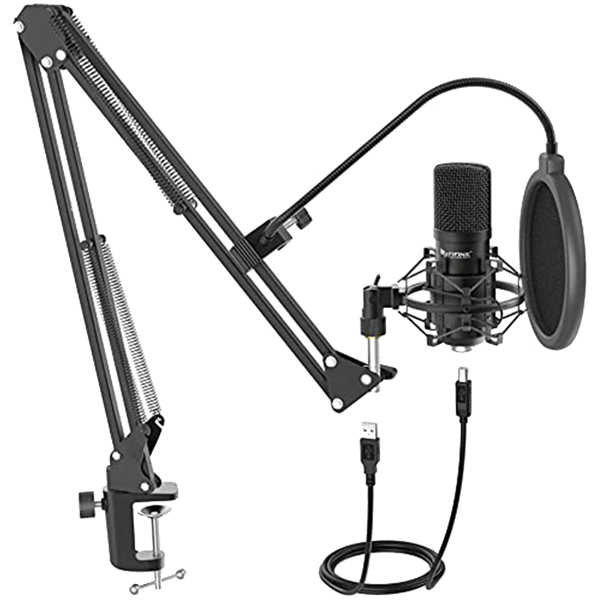 (Refurbished) Fifine T730 - USB Microphone Kit