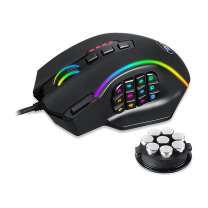 Redragon Perdiction M901 K-2 - RGB Wired Mouse with Weights