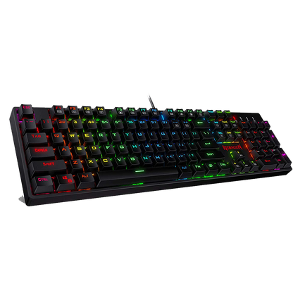 (Refurbished) Redragon Surara K582 - 104 Keys Wired Mechanical Keyboard RGB (Brown Switch)