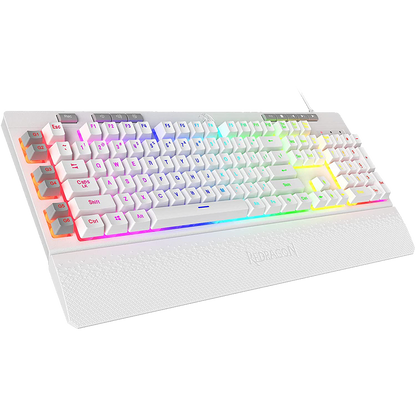 (Refurbished) Redragon Shiva K512- Wired Membrane Keyboard RGB White